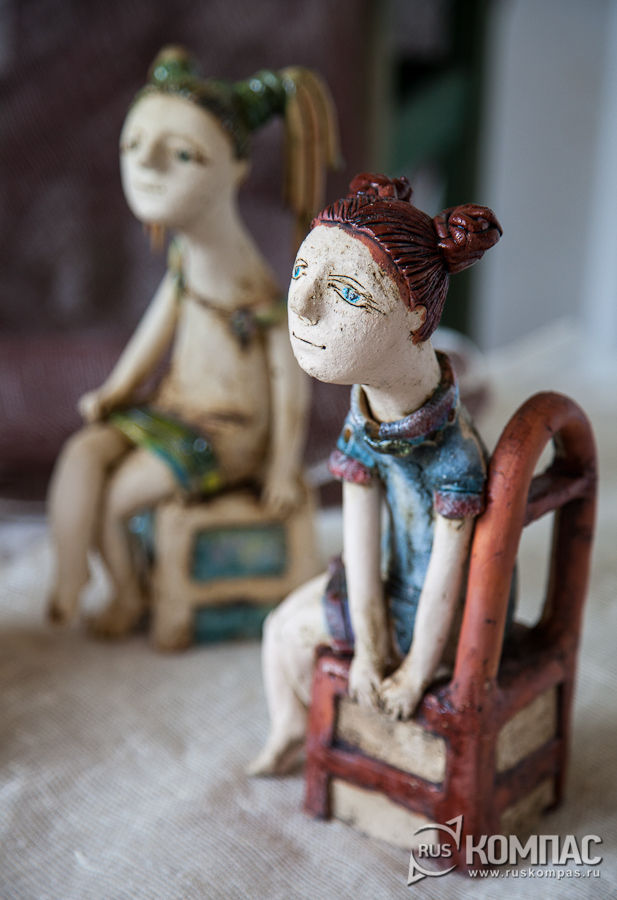 Выставка керамических кукол